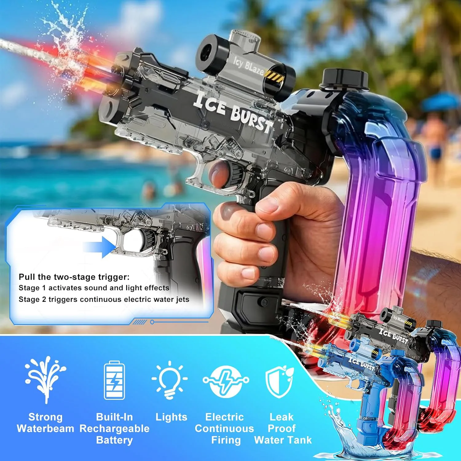 Ice Burst - Ice Flame Double Gun 4
